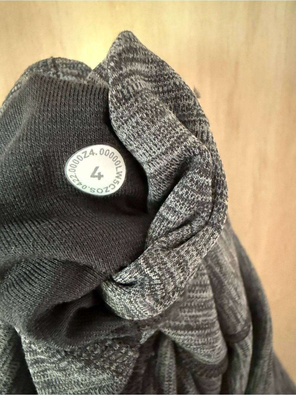 lululemon athletica Women's Gray High-Rise Leggings size 4 small - Picture 4 of 4